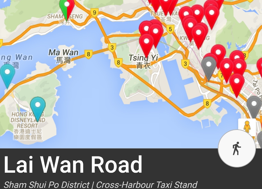 Hong Kong Taxi Stands Mobile App